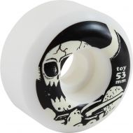 Toy Machine Skateboards Dead Monster White/Black Skateboard Wheels - 53mm 99a (Set of 4)