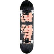 Toy Machine Skateboard Deck Fists XL 8.5 (Assorted Colors) blk Assembled