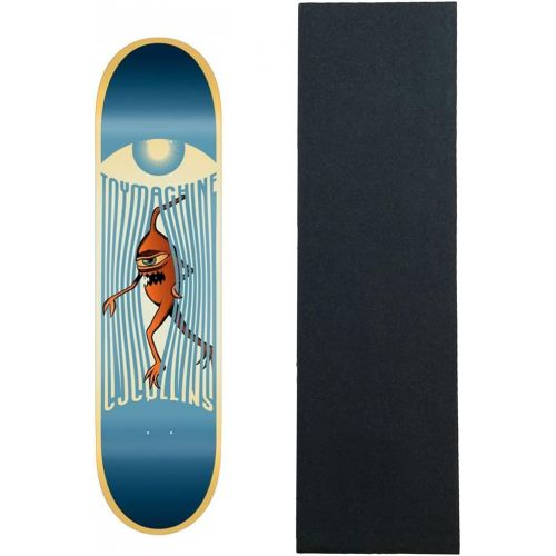  Toy Machine Skateboards Toy Machine Skateboard Deck Collins Bars 8.13 x 31.75 with Grip
