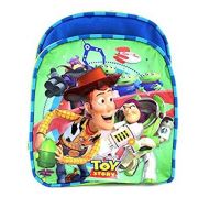 Disney Pixar Toy Story 10 Canvas Green & Blue School Backpack