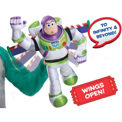  Toy Story 4 21288 Buzz Light Year 14 Feature Plush, Multicolor