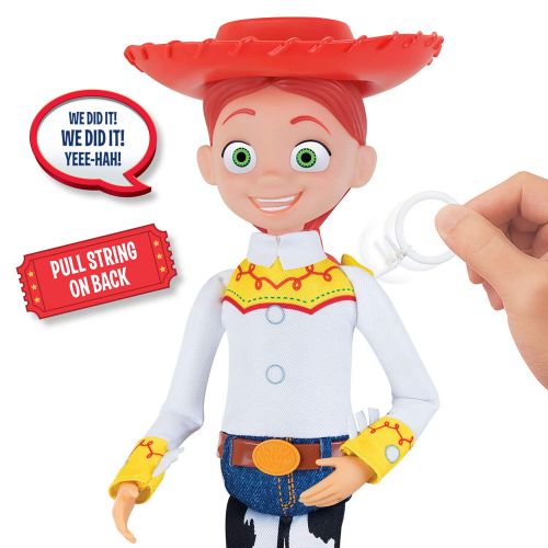  Toy Story Disney Pixar 4 Cowgirl Jessie Pull-String Talking Figure. Amazon Exclusive