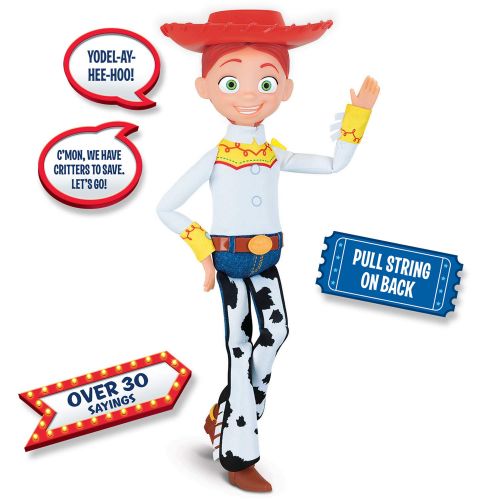  Toy Story Disney Pixar 4 Cowgirl Jessie Pull-String Talking Figure. Amazon Exclusive