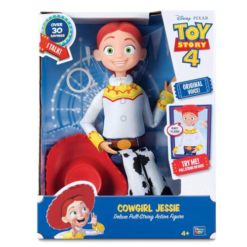  Toy Story Disney Pixar 4 Cowgirl Jessie Pull-String Talking Figure. Amazon Exclusive