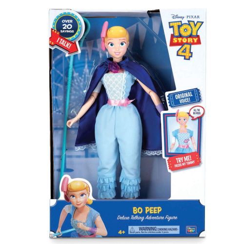  Toy Story Disney Pixar 4 Bo Peep Deluxe Talking Adventure Figure. Amazon Exclusive