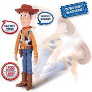 Toy Story Disney Pixar 4 Sheriff Woody, with Interactive Drop-Down Action
