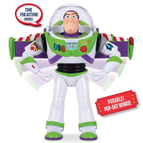  Toy Story Disney Pixar 4 Buzz Lightyear Deluxe Space Ranger Action Figure. Amazon Exclusive