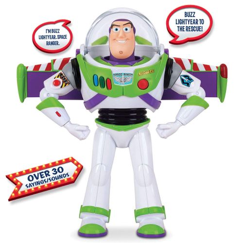  Toy Story Disney Pixar 4 Buzz Lightyear Deluxe Space Ranger Action Figure. Amazon Exclusive