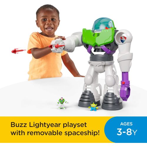  Fisher-Price Imaginext Playset Featuring Disney Pixar Toy Story Buzz Lightyear Robot
