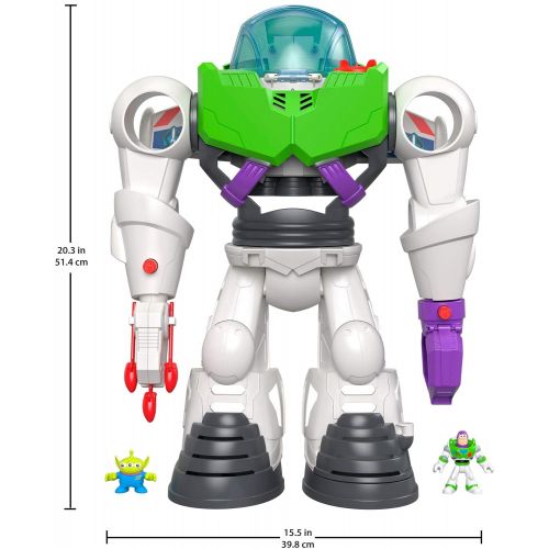  Fisher-Price Imaginext Playset Featuring Disney Pixar Toy Story Buzz Lightyear Robot