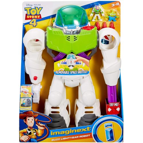  Fisher-Price Imaginext Playset Featuring Disney Pixar Toy Story Buzz Lightyear Robot