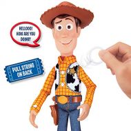 Toy Story 4 Sheriff Woody Deluxe Pull-String Action Figure (Walmart Exclusive)