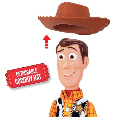  Toy Story 4 Sheriff Woody Deluxe Pull-String Action Figure (Walmart Exclusive)