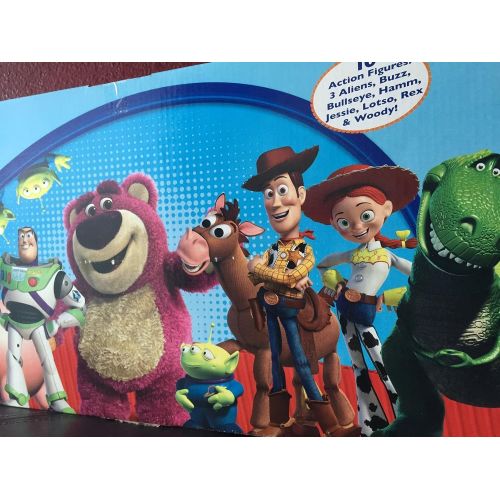  Toy Story Deluxe Action Figure 10pc Set (Disney Store Exclusive)