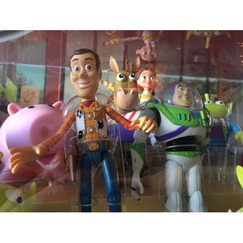  Toy Story Deluxe Action Figure 10pc Set (Disney Store Exclusive)