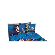 Disney Toy Story Dont Toy with Us Excellent Bedding Set Kids Dark Blue Full Sheet Set