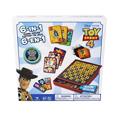  Disney Pixar Toy Story 4 6 in 1 Game House