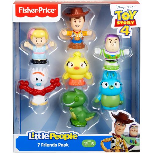  Fisher-Price Disney Toy Story 4, 7 Friends Pack by Little People