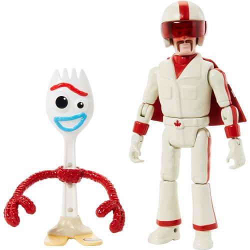  Toy Story 4 Disney Pixar Toy Story Forky and Duke Caboom Figures