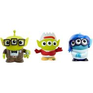 Toy Story 4 Pixar Alien Remix Carl Fredricksen, Forky and Sadness 3 Pack Mashup Character Figures in a Pizza Box Package, Movie Collector Toys Disney and Pixar, Gift Ages 6 Years & Older