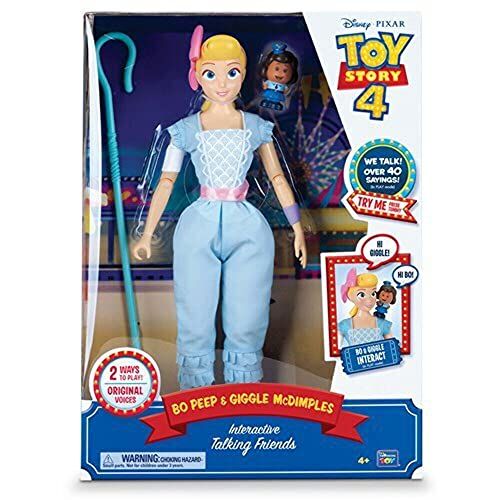  Toy Story 4 Disney Pixar Toy Story 14 Bo Peep and Giggles McDimples Interactive Talking Friends