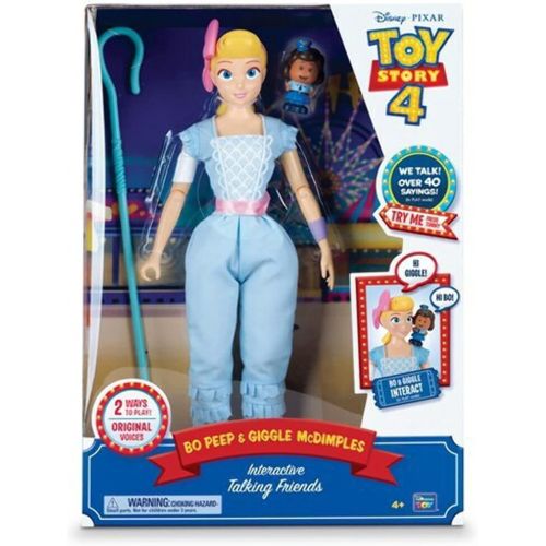  Toy Story 4 Disney Pixar Toy Story 14 Bo Peep and Giggles McDimples Interactive Talking Friends