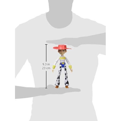  Disney Pixar Toy Story 4 Jessie Figure, 8.8 in / 22.35 cm Tall, Posable Cowgirl Character Figure for Kids 3 Years and Older