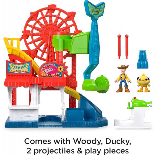  Fisher Price Disney Pixar Toy Story 4 Carnival Playset Multi Color , GHL53