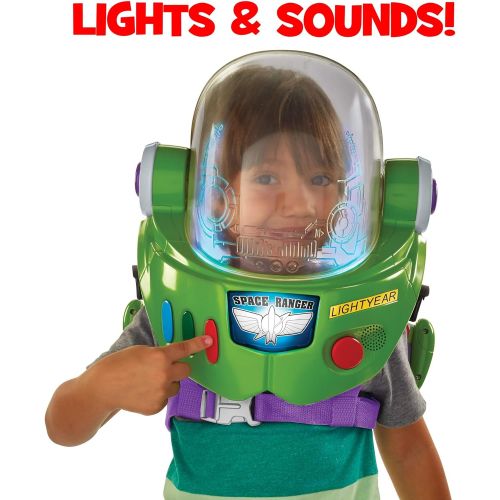  Disney/Pixar Toy Story 4 Buzz Lightyear Toy Astronaut Helmet for Role play MovieAction with Jetpack, Lights, Authentic Phrases and Sounds [Amazon Exclusive]