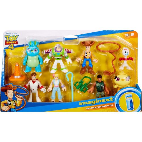  Fisher Price Imaginext Disney Pixar Toy Story 4, 8 Figure Pack