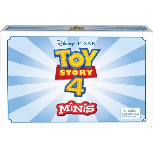  Disney and Pixars Toy Story 4 Movie Mini 5 Pack of Characters Woody, Buzz, Jessie, Trixie and Forky for at Home and Play On the Go ages 3 and up!