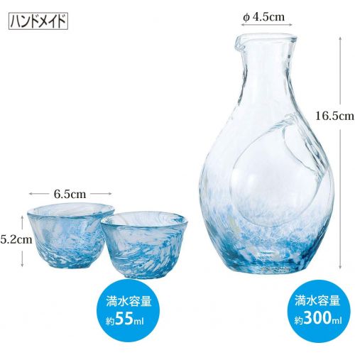  [아마존베스트]Liquor glass collection cold sake set G604-M70 (japan import) by Toyo sasaki glass