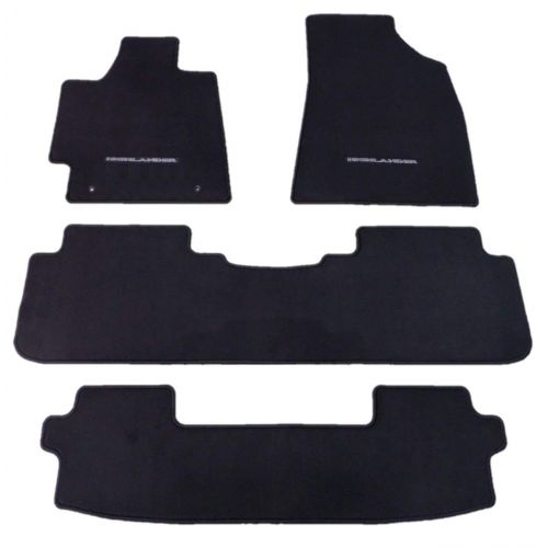  Genuine 2011 - 2013 Toyota Highlander Carpet Floor Mats, Black