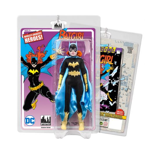  Toys Batman Retro Action Figures Series: Batgirl [Black Outfit Variant]