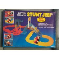 Toys & Hobbies Vintage Atico Battery Operated Stunt Jeep Track Set NIB MIB