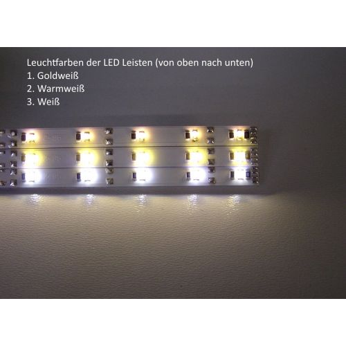  Toys & Hobbies 5 x LED Waggon Beleuchtung - Lichtleiste weiss 95mm Spur Z (mini)