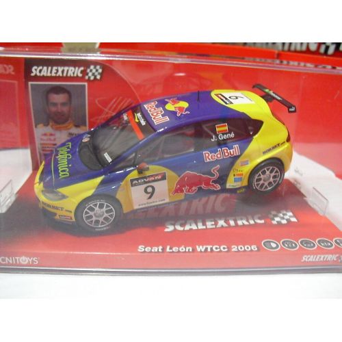  Toys & Hobbies SCX 6235 SEAT LEON WTCC GENE Scalextric (Tecnitoys) Nuevo New 132