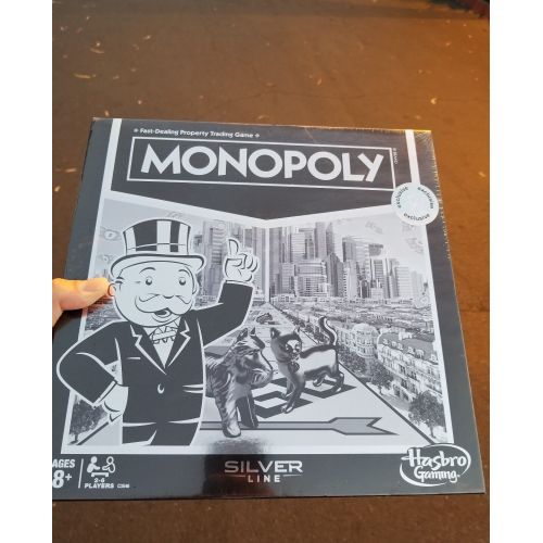  Toys & Hobbies Monopoly, Silver Line, Exclusive Toy R Us
