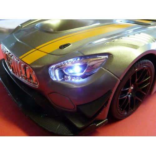  Toys & Hobbies RC Mercedes Benz AMG GT3 mit LICHT Laenge 32cm "Ferngesteuert 27MHz" 405072