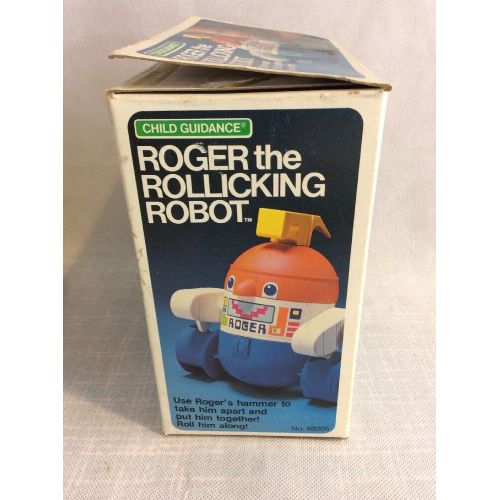  Toys & Hobbies VTG 1979 CHILD GUIDANCE Roger The ROLLICKING Robot Toy MIntBox