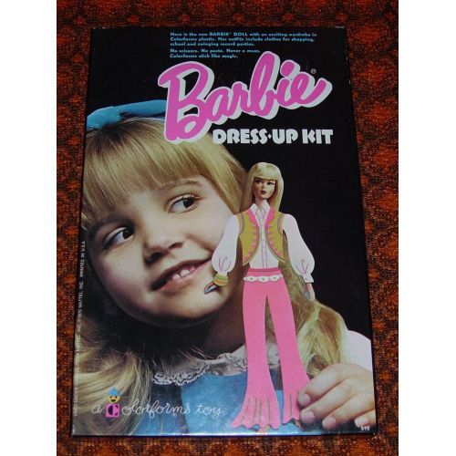  Toys & Hobbies COLORFORMS BARBIE DRESS UP KIT MATTEL MIB UNUSED 1970 USA