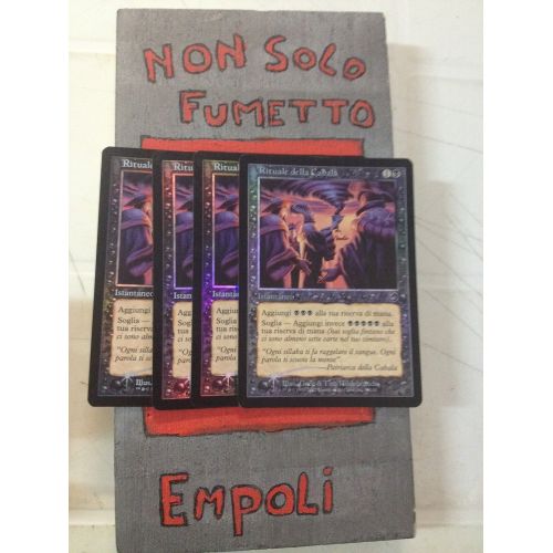  Toys & Hobbies MTG 4X RITUALE DELLA CABALA FOIL - 4X CABAL RITUAL FOIL - NEAR MINT ITALIANO