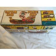 Toys & Hobbies BATTERY OPERATED CAPTAIN KIDD PIRATE SHIP BY FRANKONIA TOYS MIB UNUSED OLD STOCK