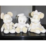 Toys & Hobbies Disney Plushes White, Large Mickey, Minnie, and Donald!