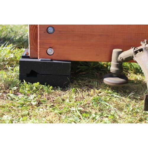  Toys & Hobbies large Blocks Protect your Swingset against Weed Whacking & moisture damage