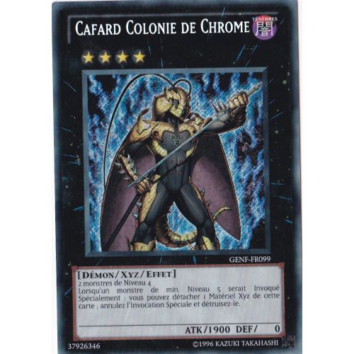  Toys & Hobbies Cafard Colonie De Chrome - GENF-FR099 Tenoebres Demon XYZ Effet Niveau 4 YGO