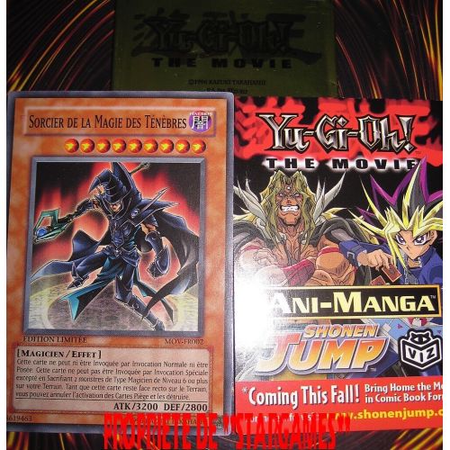  Toys & Hobbies YU-GI-OH! SORCIER DE LA MAGIE DES TENEBRES MOV-FR002 NEUVE 1er FILM + 2 BONUS