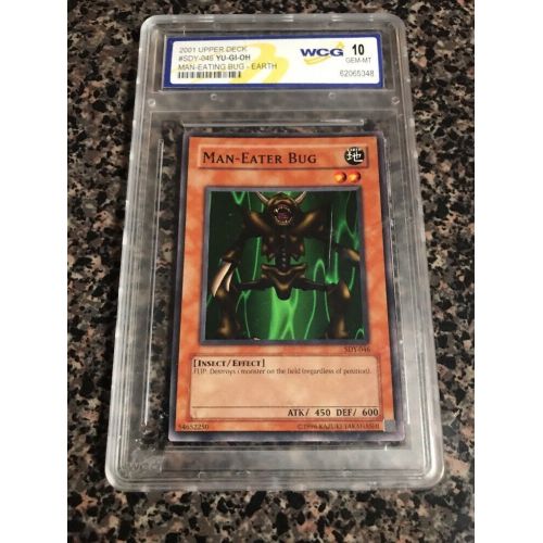  Toys & Hobbies 2001 YU-GI-OH SDY-046 MAN-EATING BUG PSA WGC 10 GEM MINT