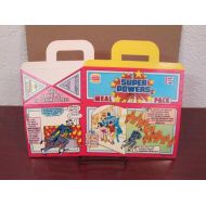 Toys & Hobbies 1988 VINTAGE SUPER POWERS FIGURE BURGER KING MEAL BOX UNUSED BATMAN WONDER WOMAN