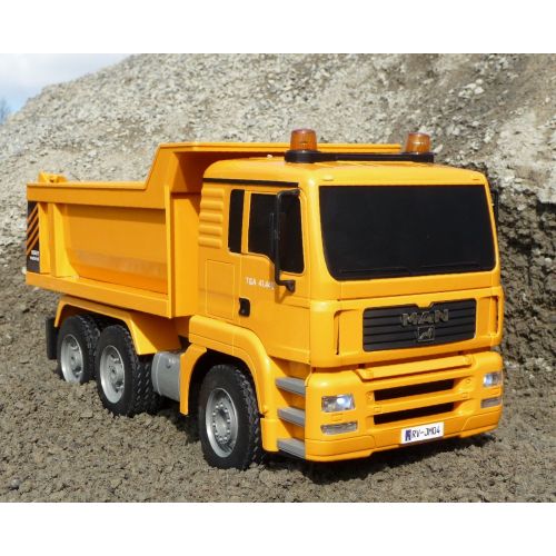  Toys & Hobbies RC SCHAUFELBAGGER Radlader +LKW MULDENKIPPER mit je 8 Funktionen 401721-2